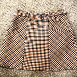 Lottie Moss Plaid Skirt Size S